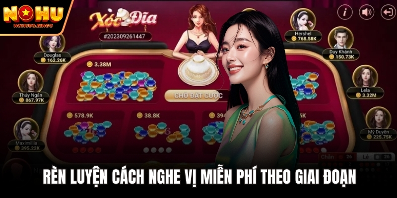 Rèn luyện cách nghe vị miễn phí theo giai đoạn