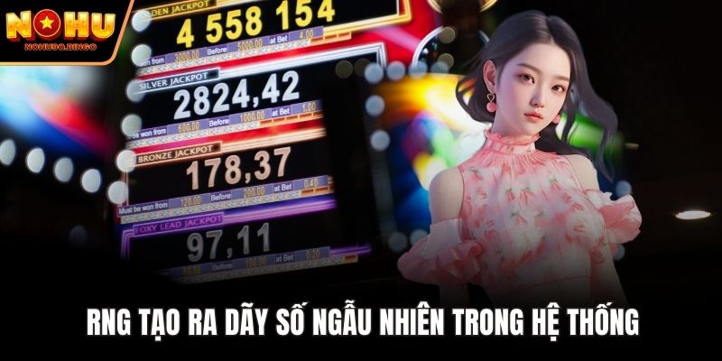 RNG tạo ra dãy số ngẫu nhiên trong hệ thống